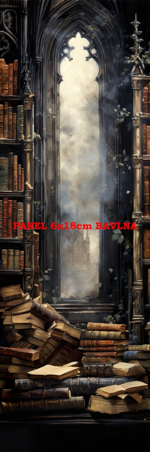 Bavlněný panel 6x18 cm - skladem — foto 1