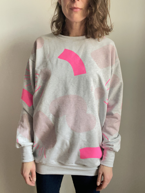 Mikina -ABSTRAKT — foto 1
