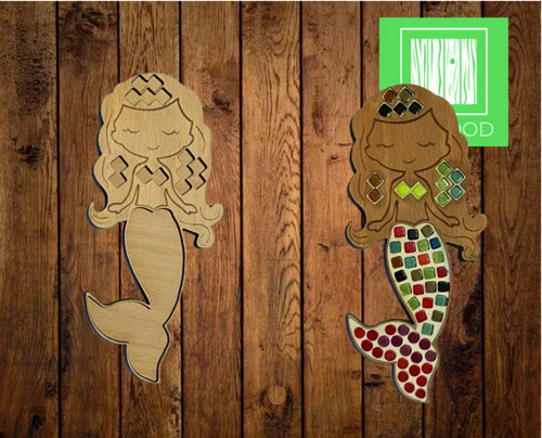 Kreativní sada mozaika - mořská panna