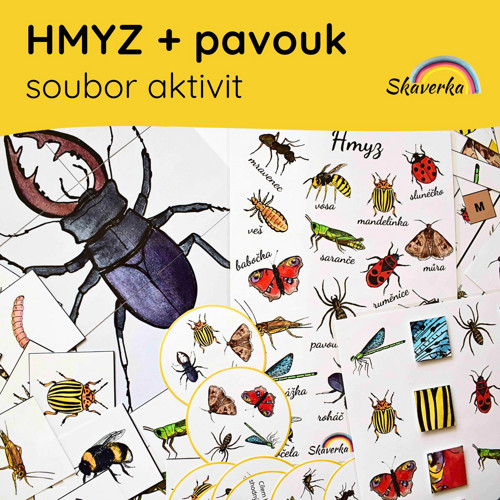 HMYZ + pavouk (soubor aktivit)