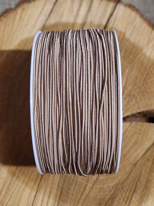 Kulatá pruženka Ø0,8 mm 50 m barva béžová