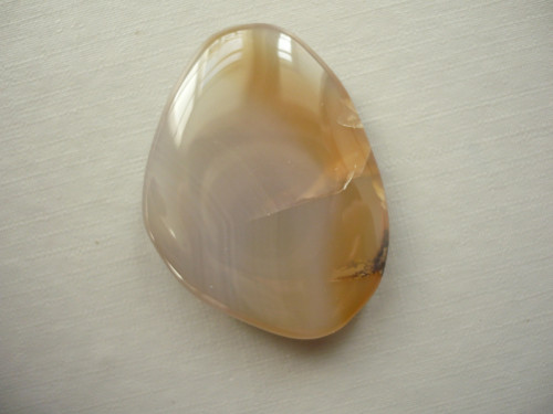 Placka - achát botswana 40 mm, č.526w — foto 1