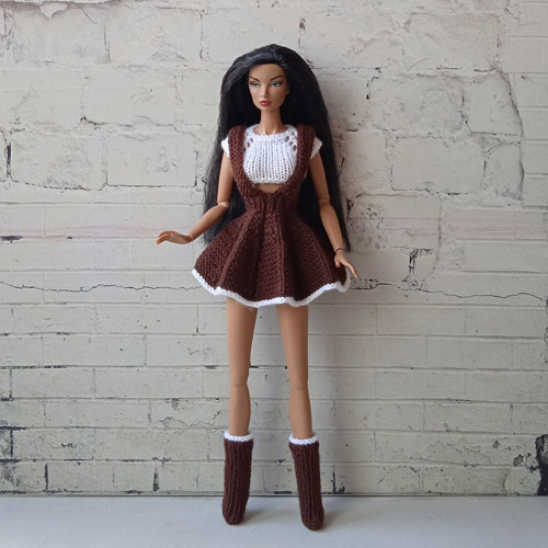 Pro Barbie, FR, Integrity - tričko, sukně, boty — foto 1