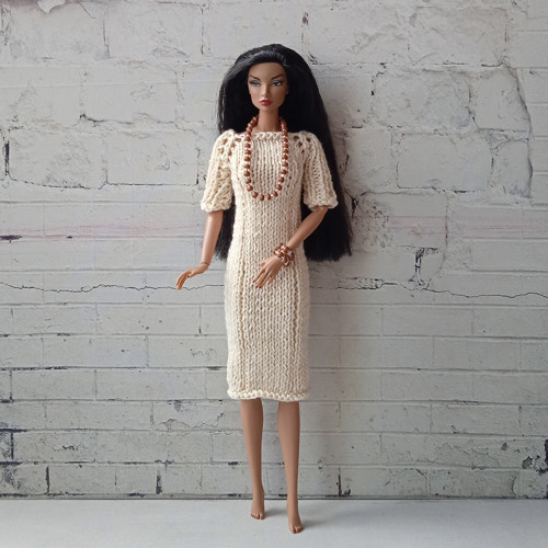 Oblečky pro Barbie, FR, Integrity - šaty + šperky — foto 1