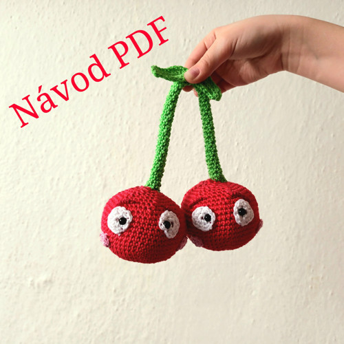 Návod na háčkované třešně — foto 1