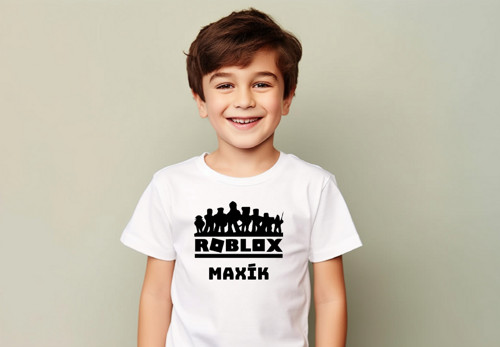Dětské triko Roblox se jménem