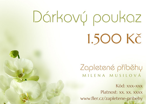 Dárkový poukaz 1500 Kč — foto 1