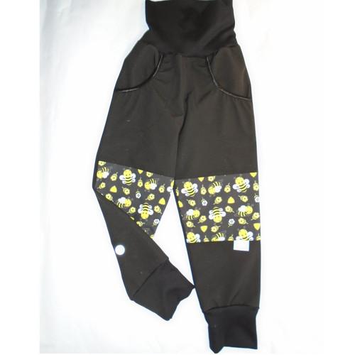 Dět. letní softshell. kalhoty VČELKY + TPU