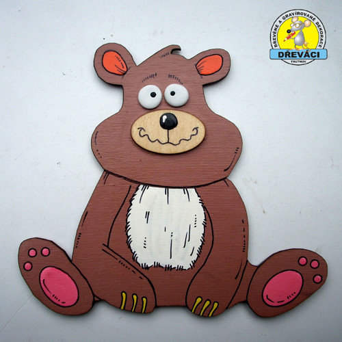 Strašlivý Medvěd hnědý (Ursus arctos)... D2178