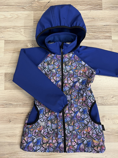 Sofshellový kabát-parka