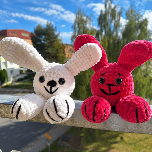 Háčkovaný zajíček — foto 1