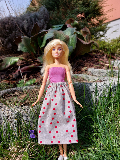 Barbie sukýnka