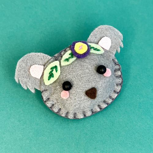 Zvířátková brož - koala — foto 1