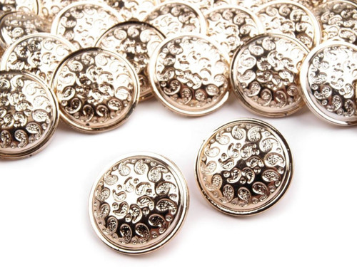 Knoflík paisley 21,3 mm (1ks)