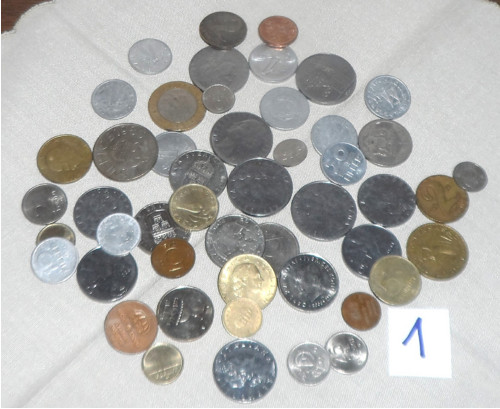 Numismatika, kovové MINCE, různé státy — foto 1