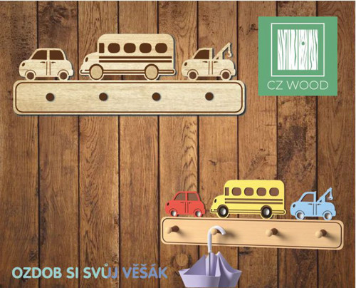 Věšák - kreativní sada k tvoření