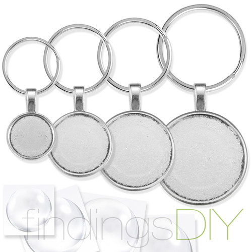 DIY Klíčenka / 1 sada / Lůžko 14mm