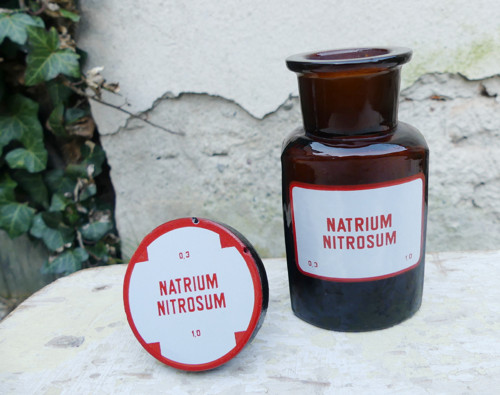 Natrium Nitrosum ...lékárenská lahev