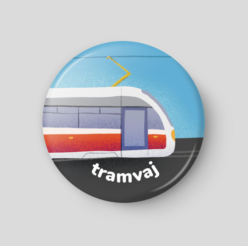 Tramvaj - plánovací magnetka
