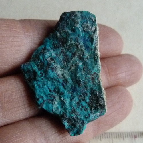 Chryzokol surový - 4,3 cm — foto 1