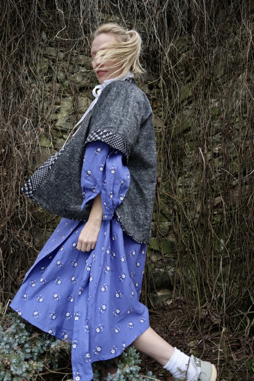 Kimono kohoutí stopy