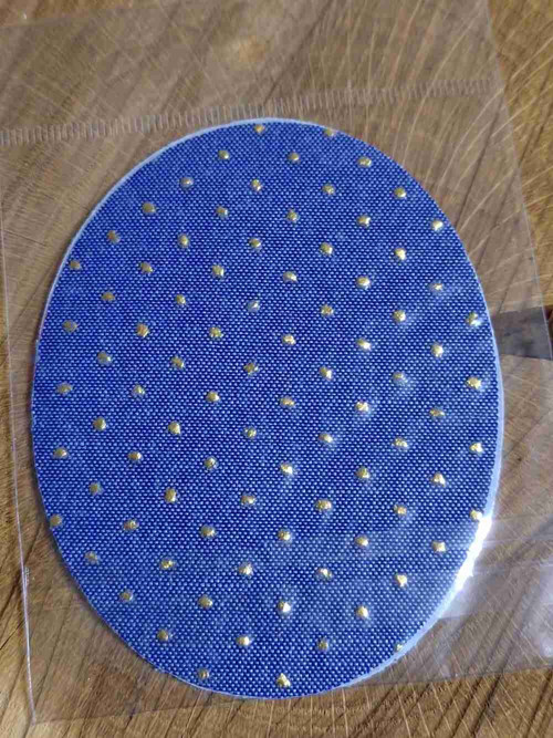 Nažehlovací záplaty riflové 6,8x8,5 cm 2 ks č2