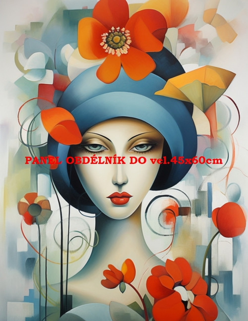 Bavlněný panel 15x20 cm - skladem — foto 1