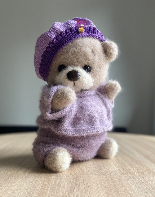 Мишка вязаный крючком — foto 1