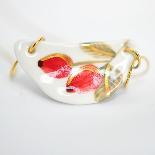 Porcelánový náhrdelník — foto 1