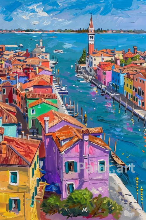 Itálie - Burano (č. 92) — foto 1