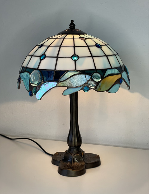 Tiffany lampa “Znamení ryby”