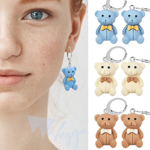 Teddy Bears STEEL / 1 pár / Modré