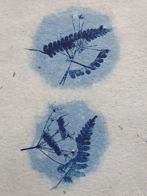 Originální GRAFIKA v rámu - "Florals"