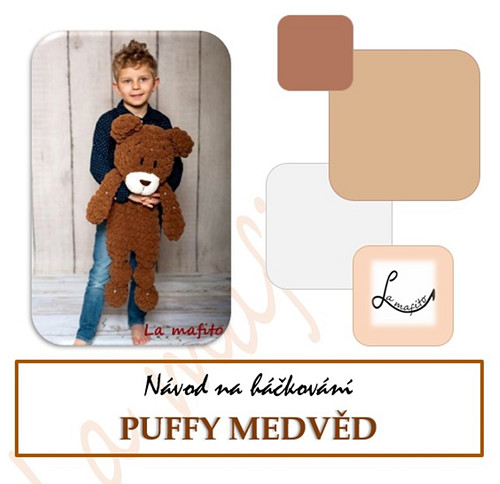 Puffy medvěd -návod-