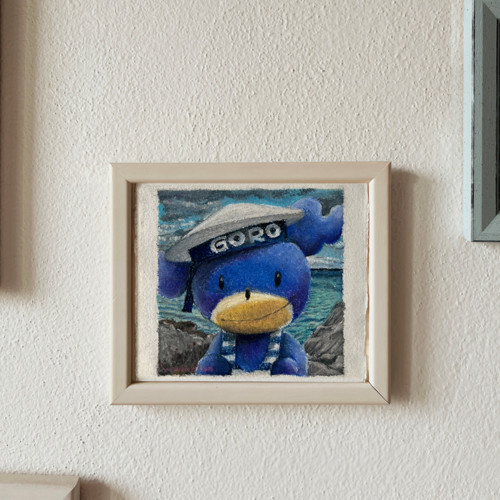 Goro v retro plavkách