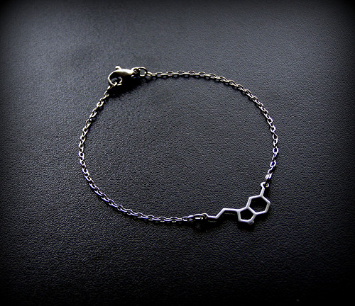 SEROTONIN*ocelový náramek