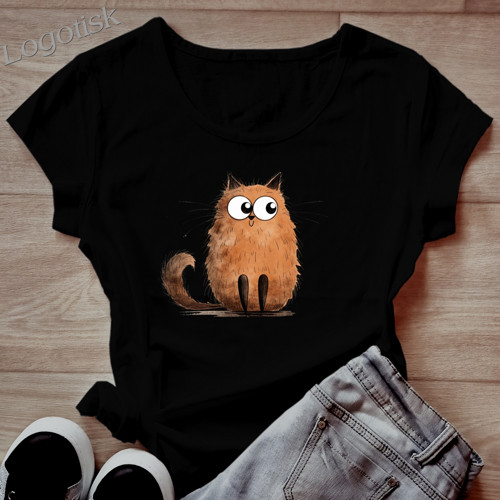 Dámské tričko vtipná KOČKA