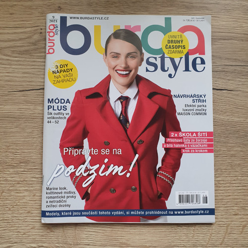 Knihy a časopisy vícebarevné ČASOPIS BURDA 9/2021 / od Prima domov ...