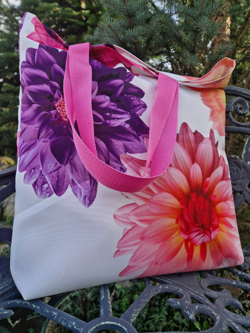 BAG nákupka ... chryzantémy n.1 ... taška