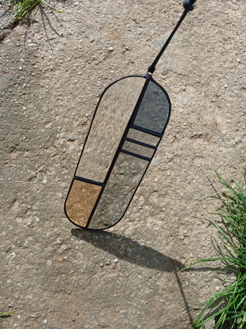 Minimalistická vitráž - něha — foto 1