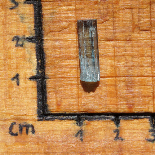 Akvamarín krystal 16x5x3,5mm/2,85ct