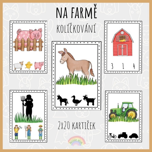 Na farmě, kolíčkování — foto 1