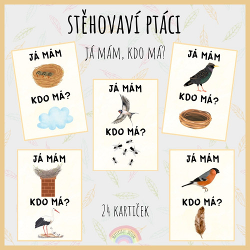 Já mám, kdo má? Stěhovaví ptáci — foto 1