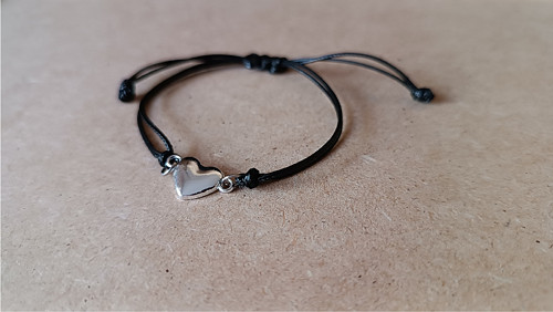 Shamballa náramek se srdíčkem 1