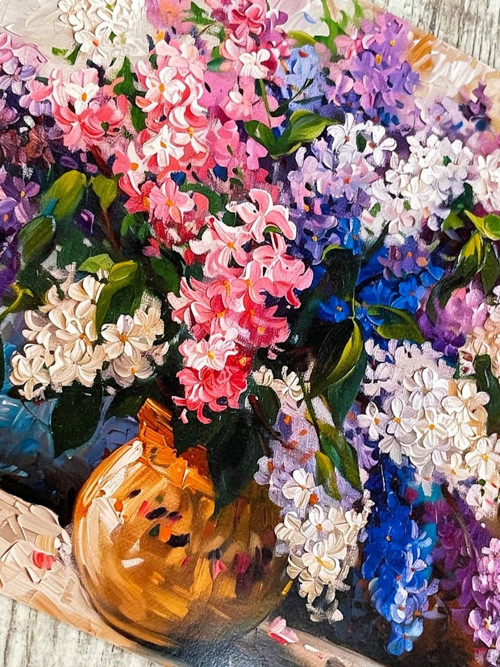 Art print Barevný šeřík P0011