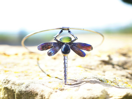 Nerezový náhrdelník... " Dragonfly no.10 " — foto 1