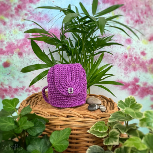Batoh pro Barbie - purpurový