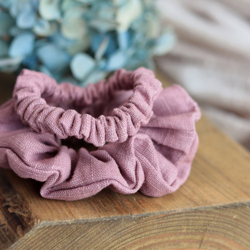 Gumička - Scrunchies (Mauve) - vel. S