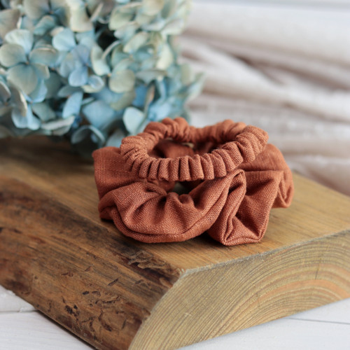 Gumička - Scrunchies (Rust) - vel. S