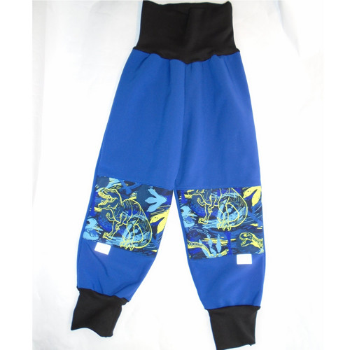 Dět. zimní softshell. kalhoty DINO